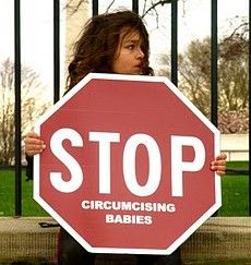 Stop circumcising babies